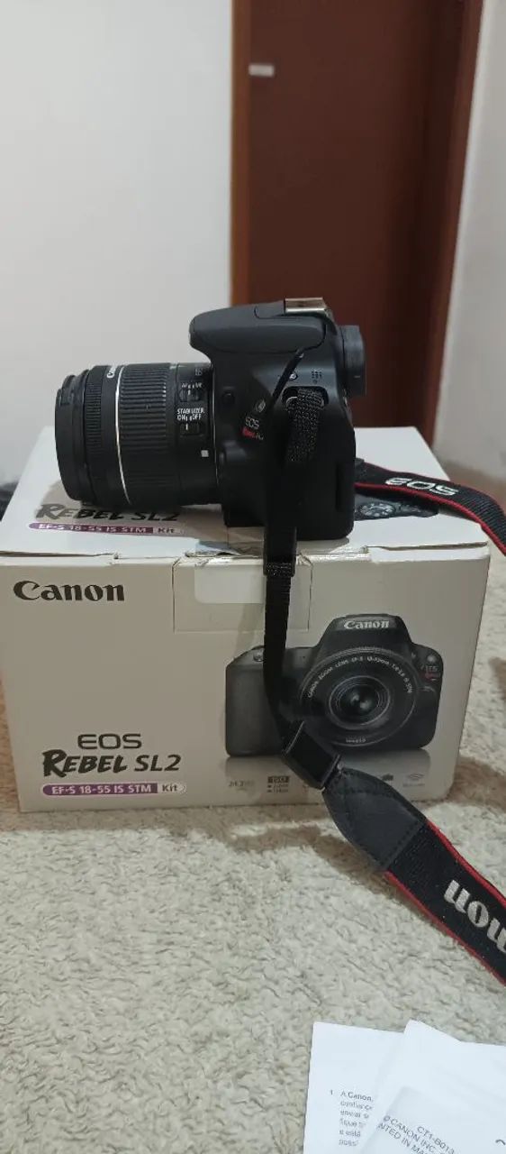 Câmera Canon Rebel SL2 - Foto 3