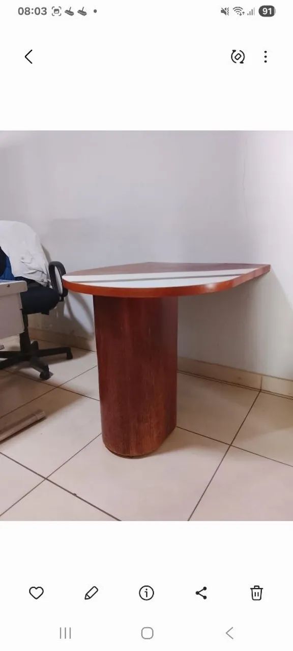 Mesa de parede USADA ENTREGA dentro de Uberlândia MG  - Foto 2