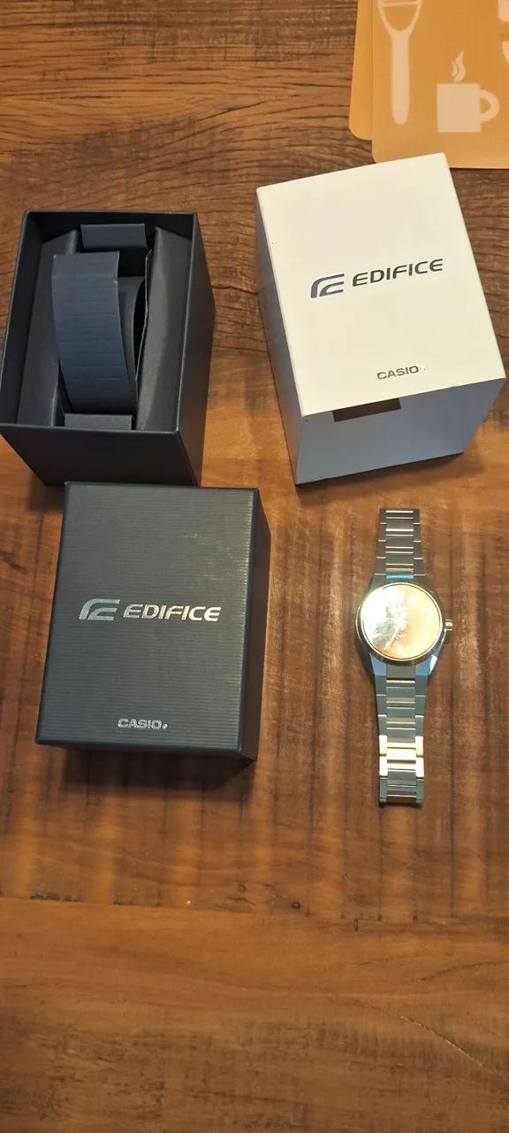 Relógio Casio automático EFK-100 Edifice - Foto 3