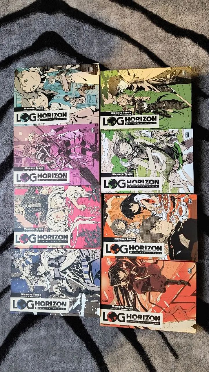 Light Novel Log Horizon 1-8 - Foto 2