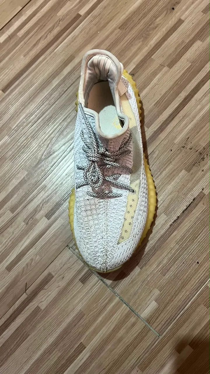 Yeezy Boost 350 V2 Static Refletivo Branco - Foto 2