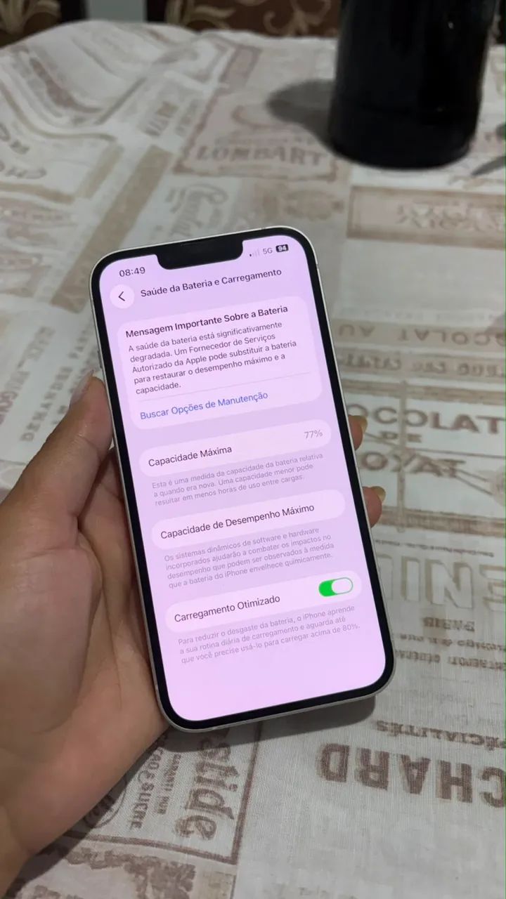 iphone 13 128gb com caixa  - Foto 4
