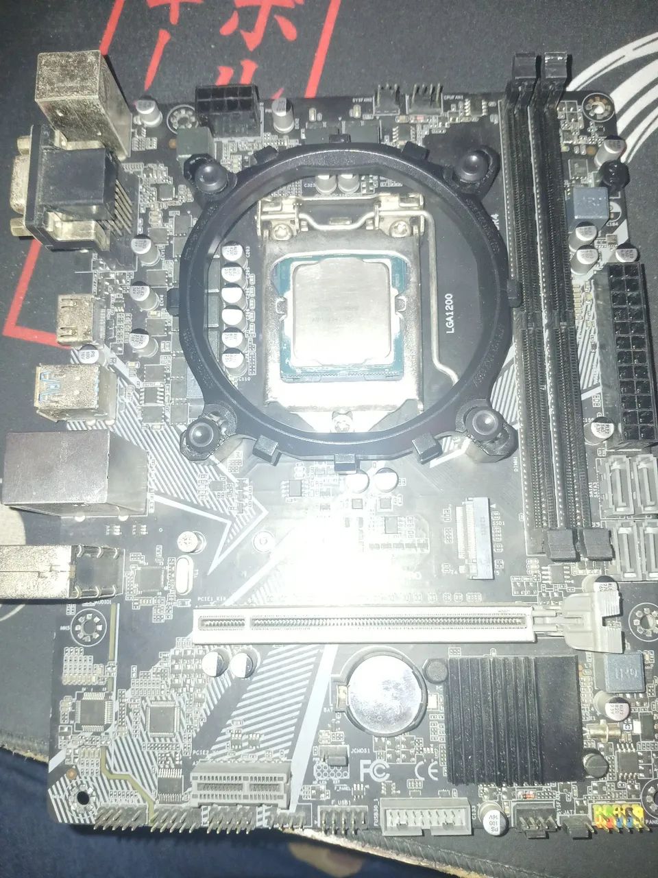 I5 10400F + placa mãe + cooler - Foto 2