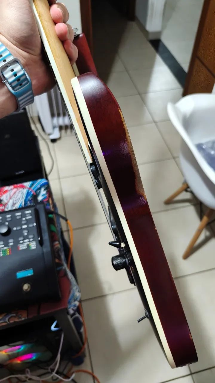 Ibanez RGAIX7FM Iron Label - 7 Cordas - DiMarzio - Gotoh - Foto 4