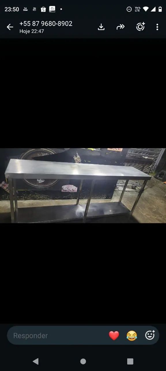 Mesa de inox  - Foto 2