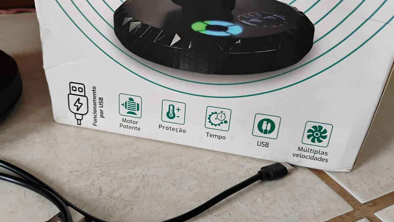 Ventilador USB de Cabine - Foto 4