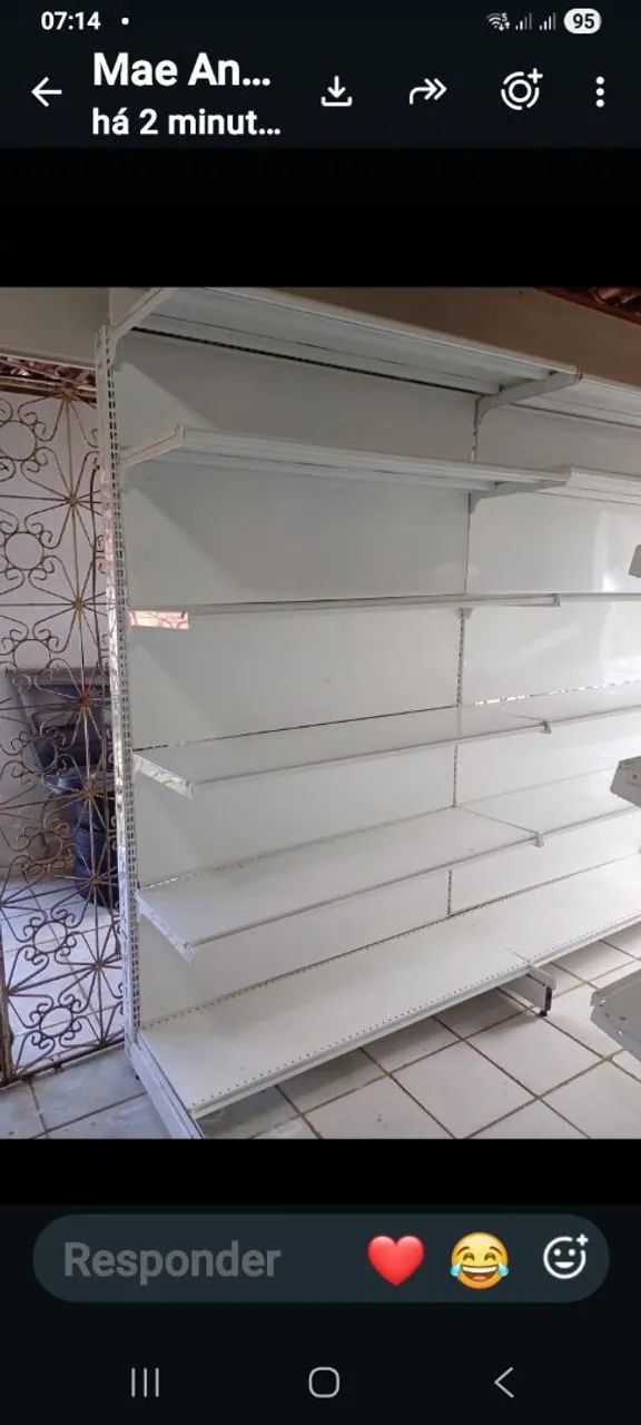 4 metros de pratileiras reforcada altas 2500 - Foto 4