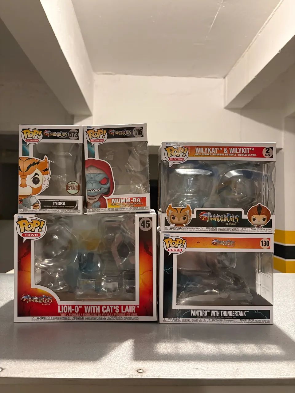 Lote caixas Thundercats