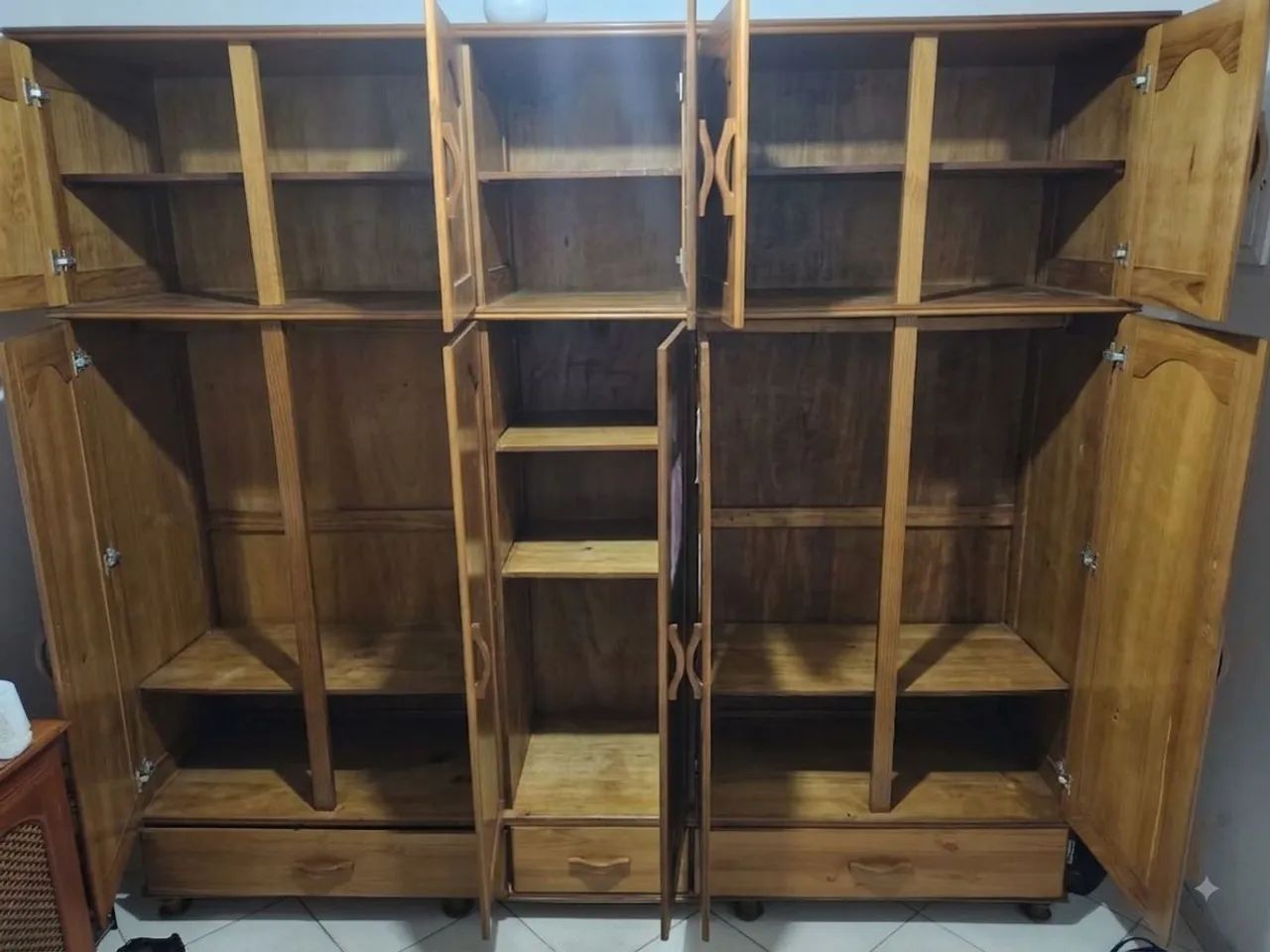 Guarda roupa casal - usado - Foto 4