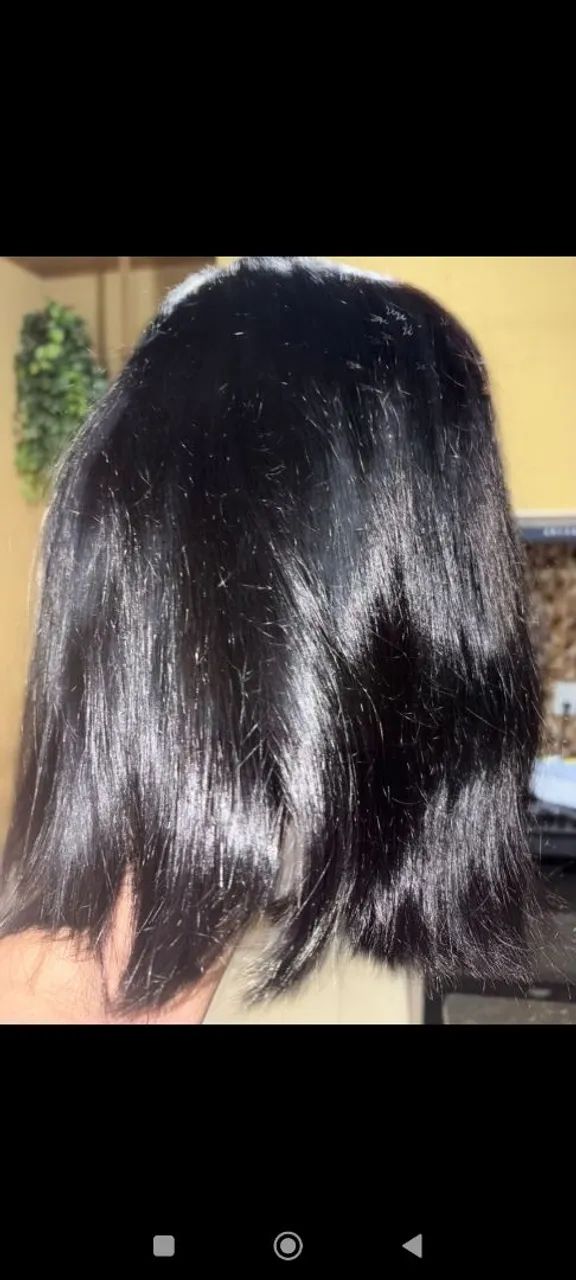 Peruca cabelo humano liso  - Foto 4