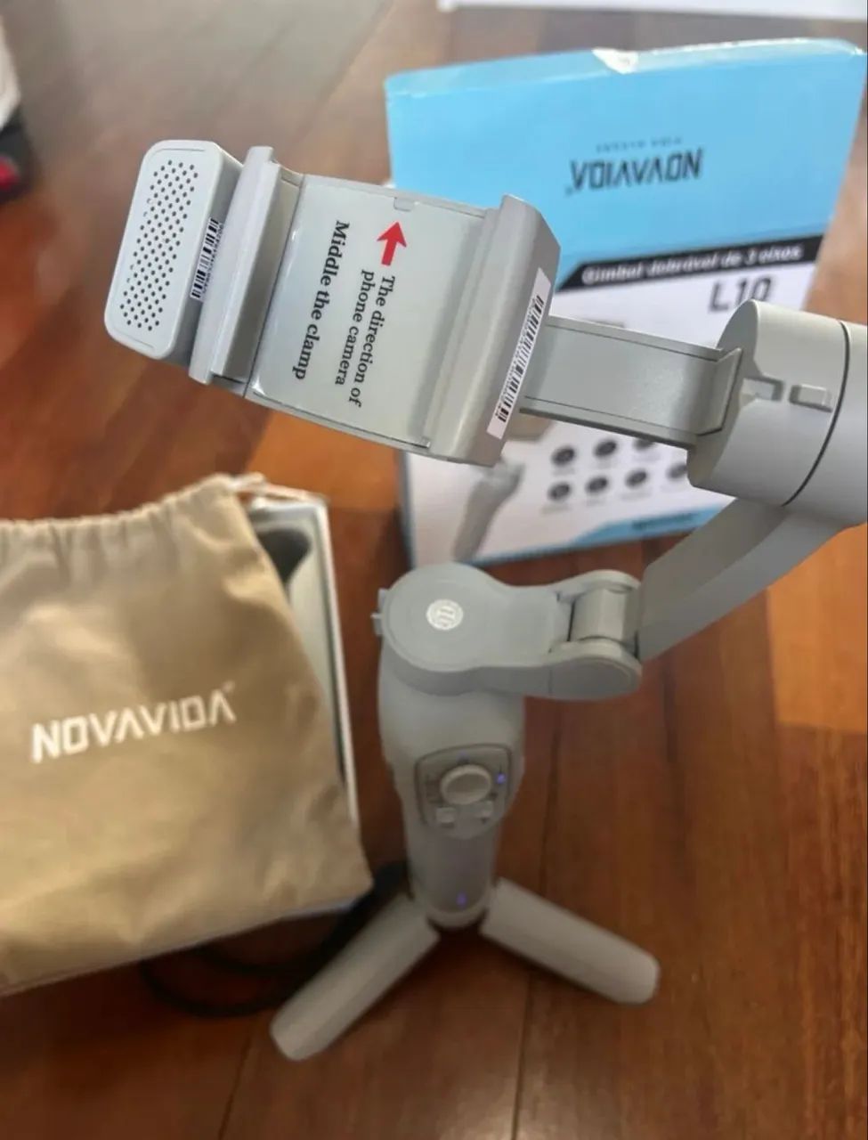 Gimbal L10 3 eixos novavida  - Foto 2