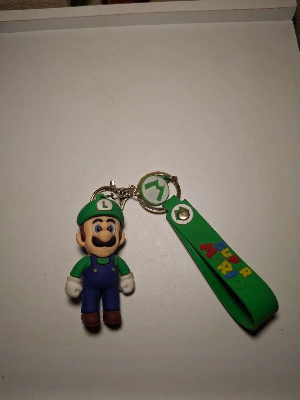 Lindo chaveiro do personagem Luigi