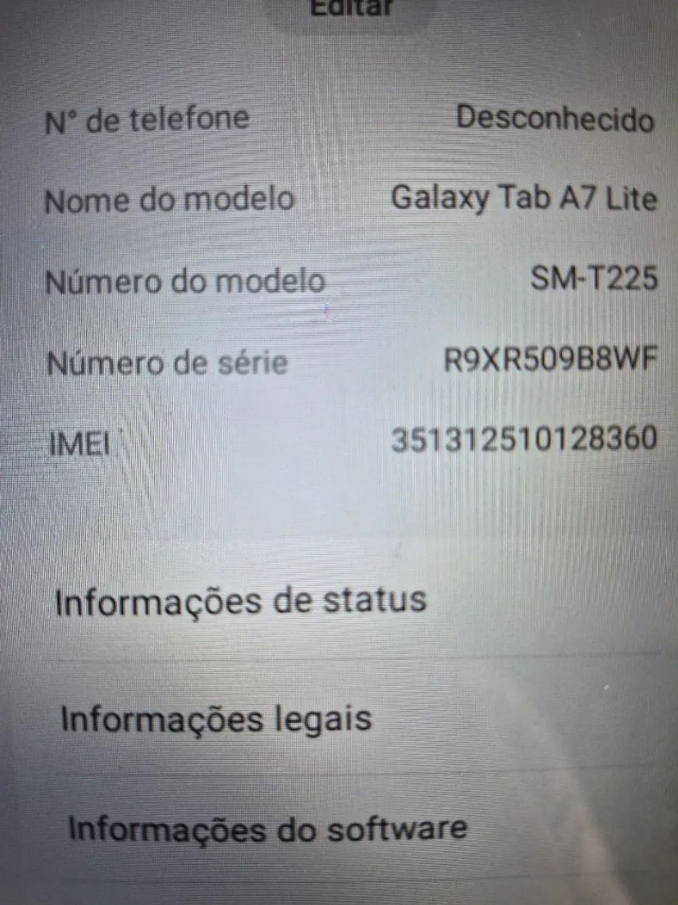 Tablet Samsung Galaxy Tab A7 Lite - Foto 3