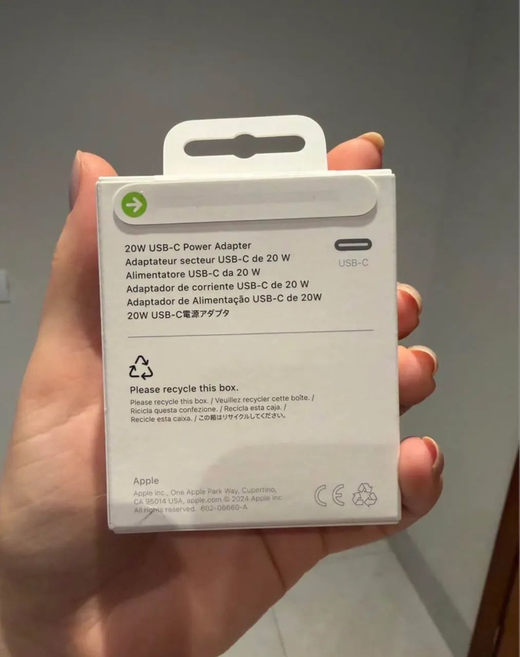 Fonte carregador fast Apple USB-C 20w - Foto 2