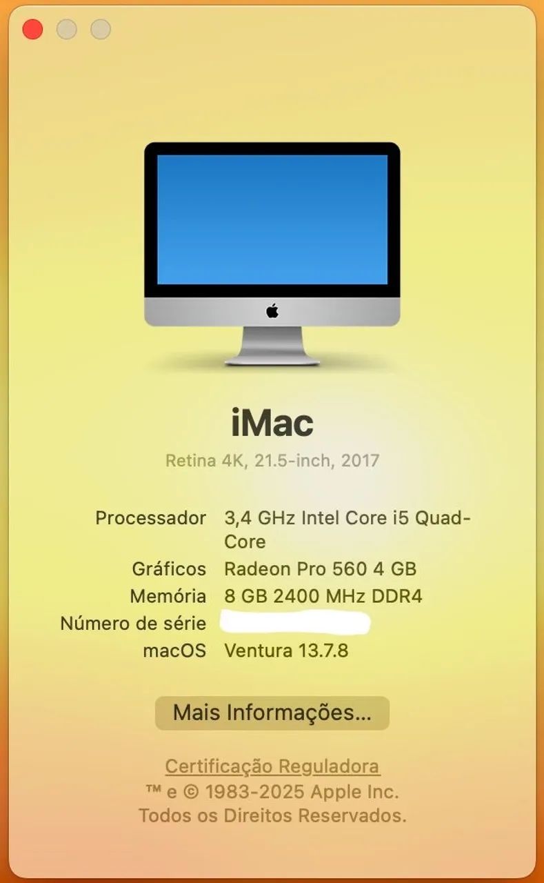 iMac (Retina 4K, 21,5 polegadas, 2017)404871502019973120