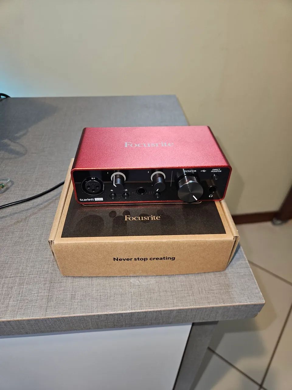 Interface de Audio Focusrite Scarlett solo - Foto 2