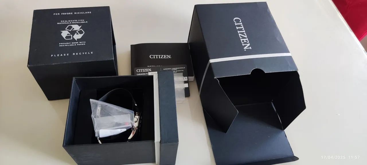 Relógio Citizen com tachymeter original éco drive. - Foto 5
