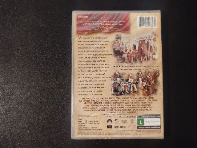 (LACRADO) DVD - Os Dez Mandamentos (1956) - Foto 2