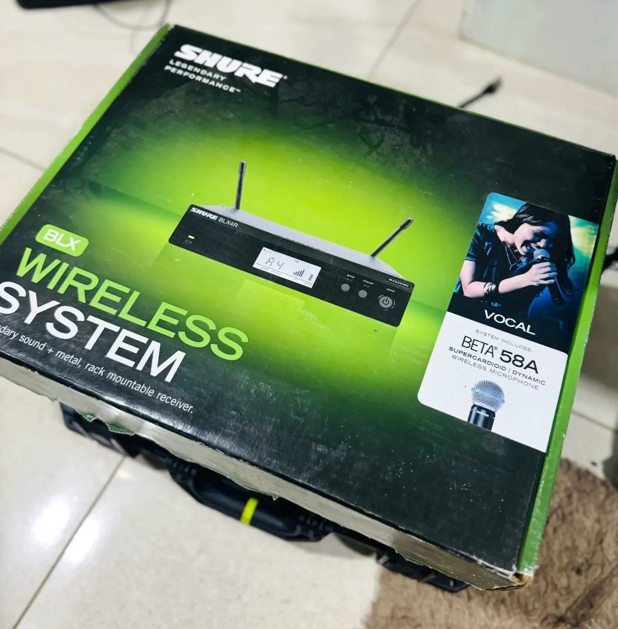 Microfone Sem Fio Shure Beta58