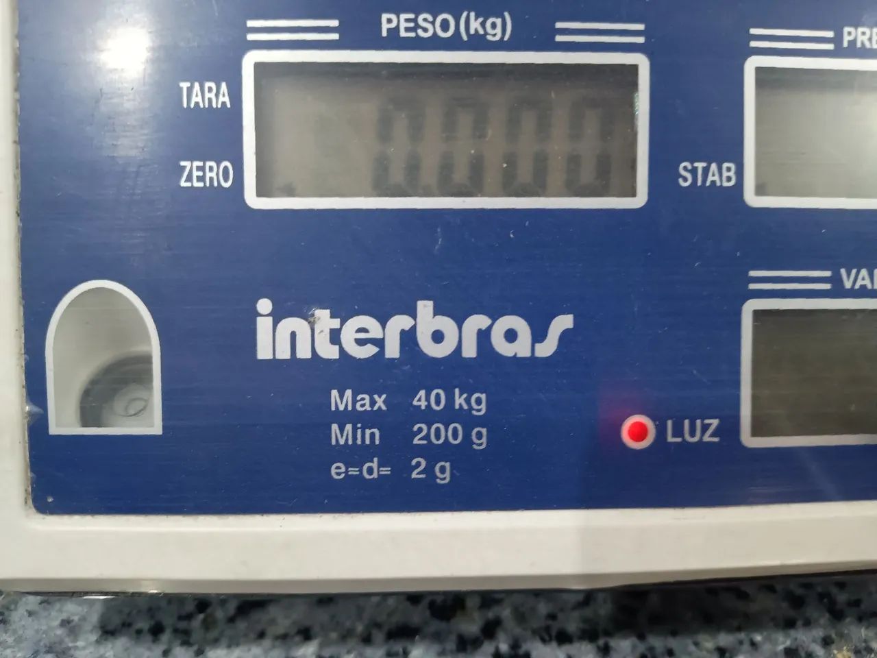 Vendo Balança Digital Eletrônica Comercial 40kg Intelbras Precisão Bivolt, Funcionando. - Foto 3