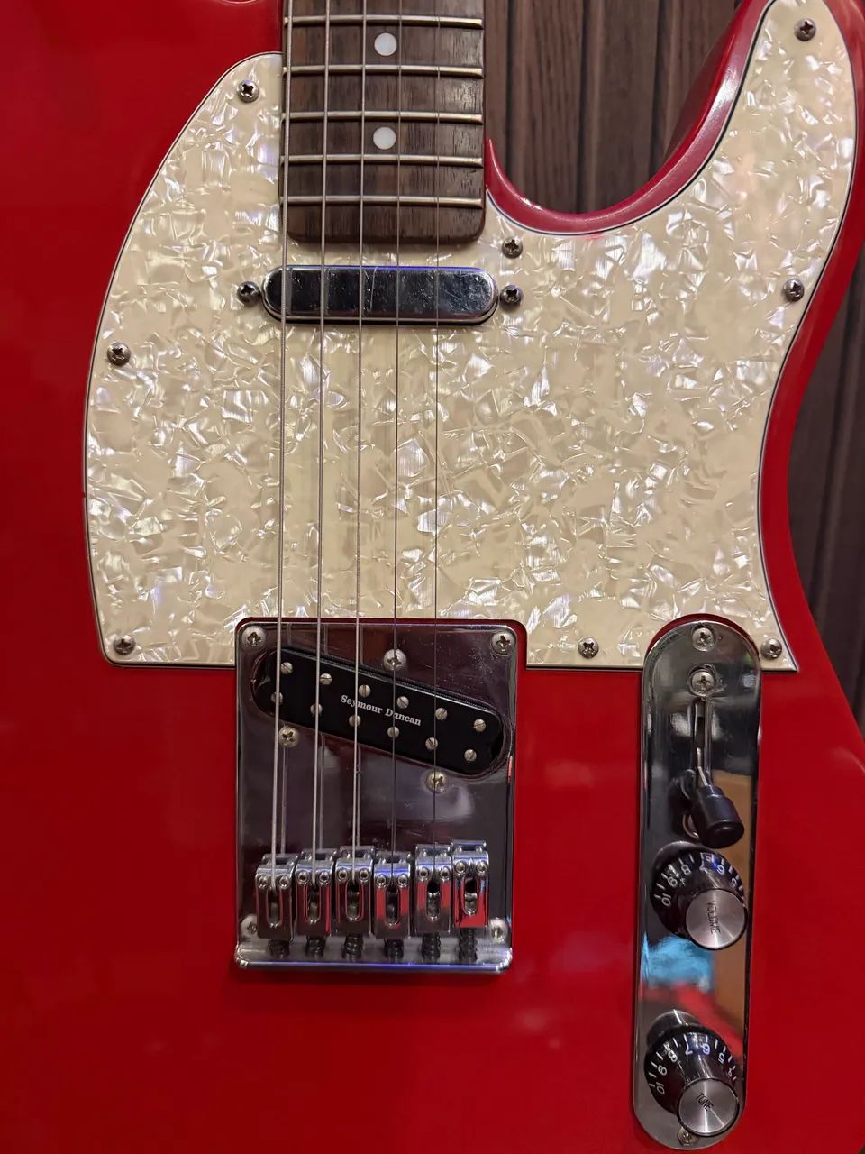 Squier Telecaster Seymour Duncan 搭載 Fender Squier Telecaster standard Indonésia com set caps seymour