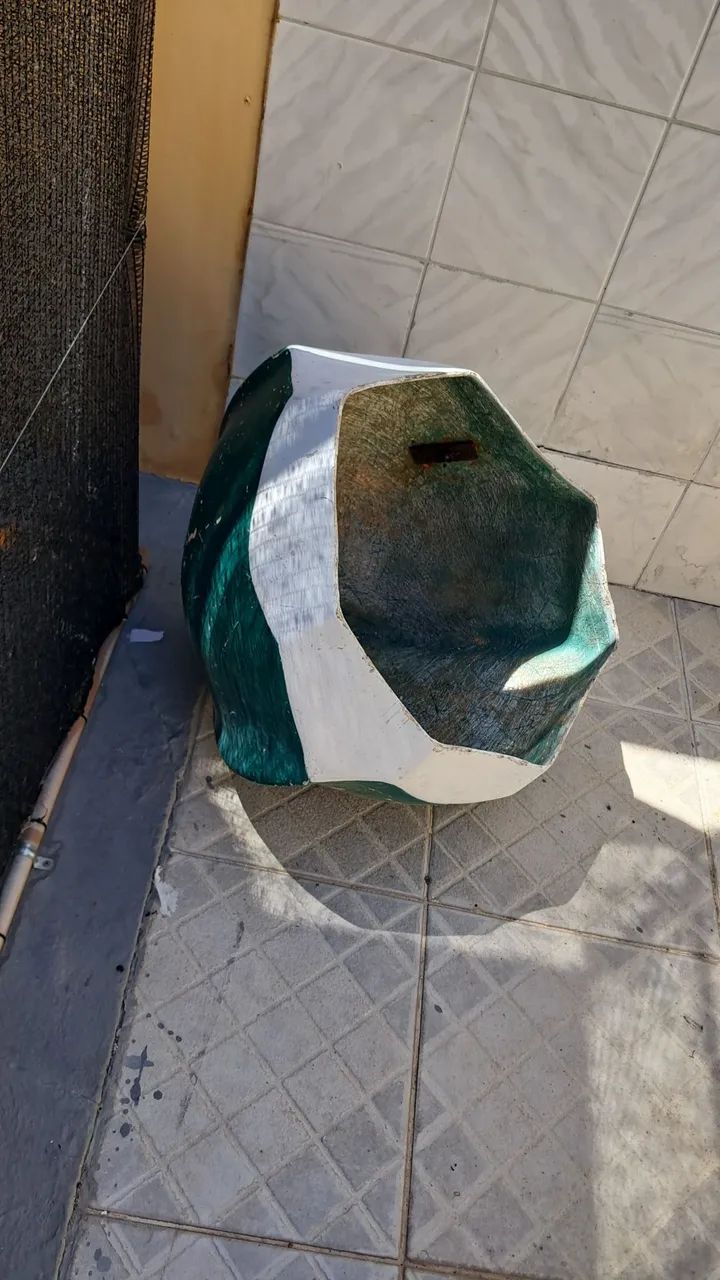 Escultura de côco em fibra  - Foto 3
