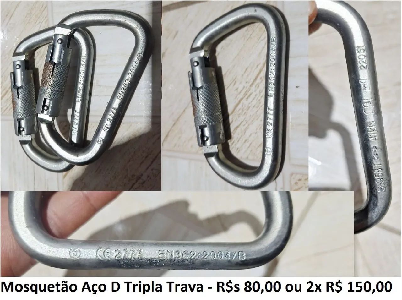 Acessórios para rapel - Foto 2