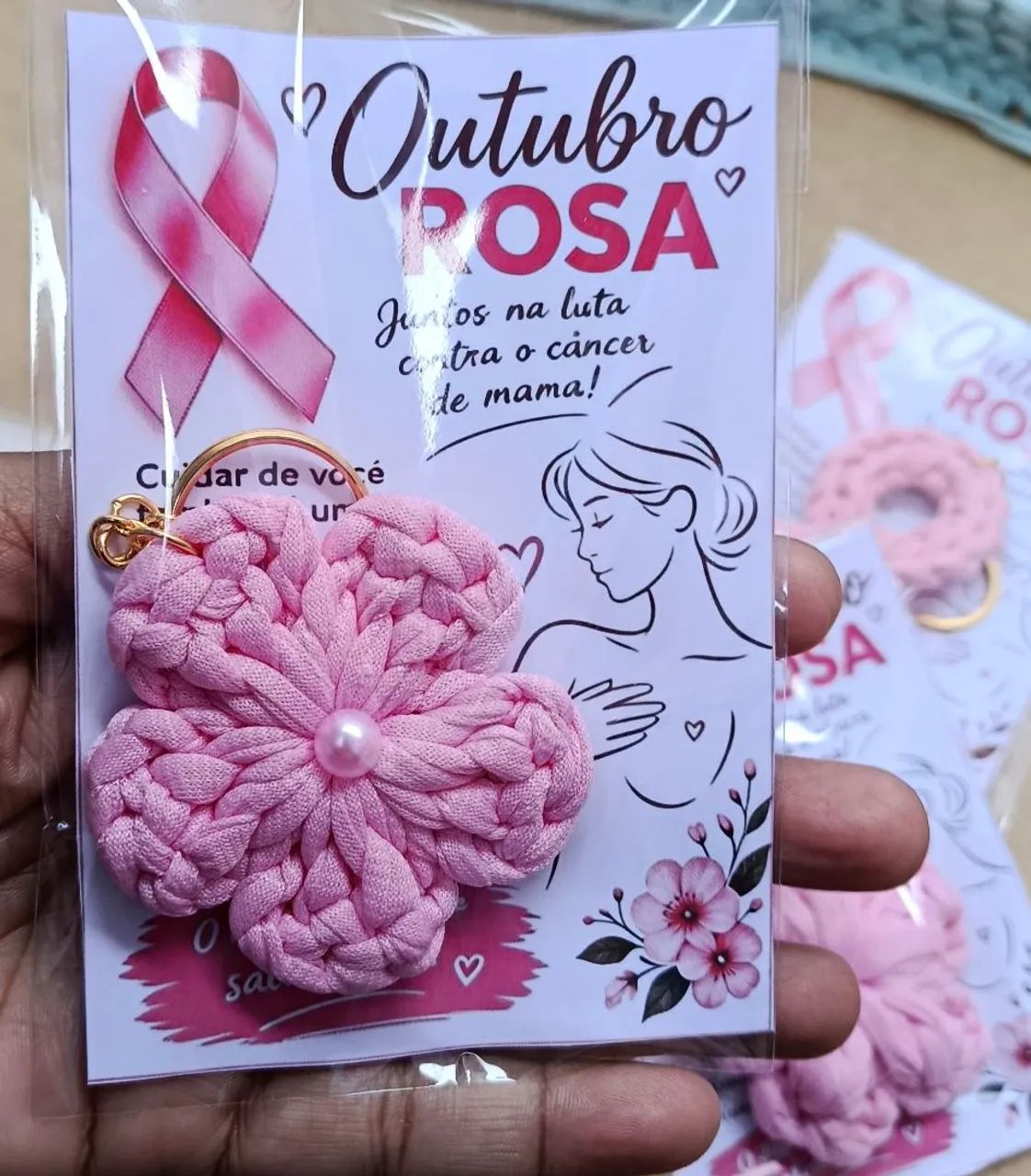 For feito com fio de malha - Foto 2