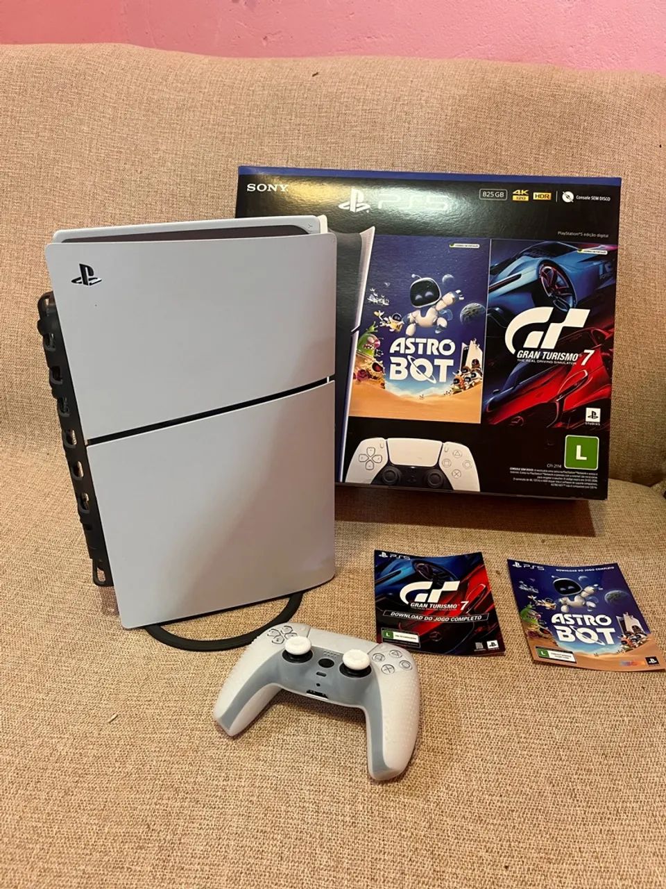Ps5 slim mídia digital 
