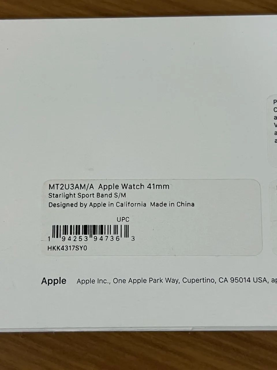 Pulseira Apple Watch Original Starlight Sport Band S/M - 41mm - Foto 5