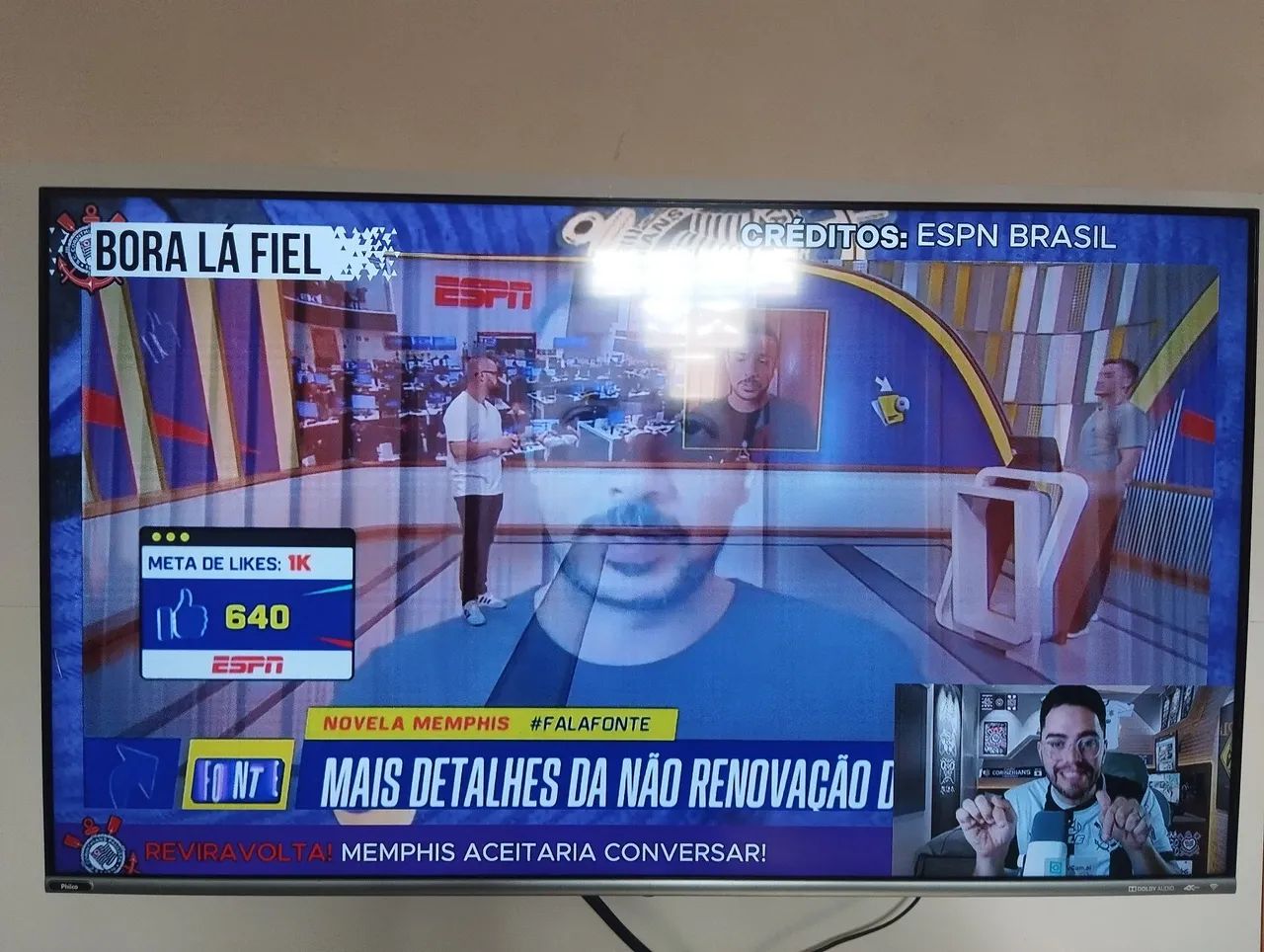 TV Philco 50 Polegadas Smart 4K Android Funcionando Perfeitamente. - Foto 4
