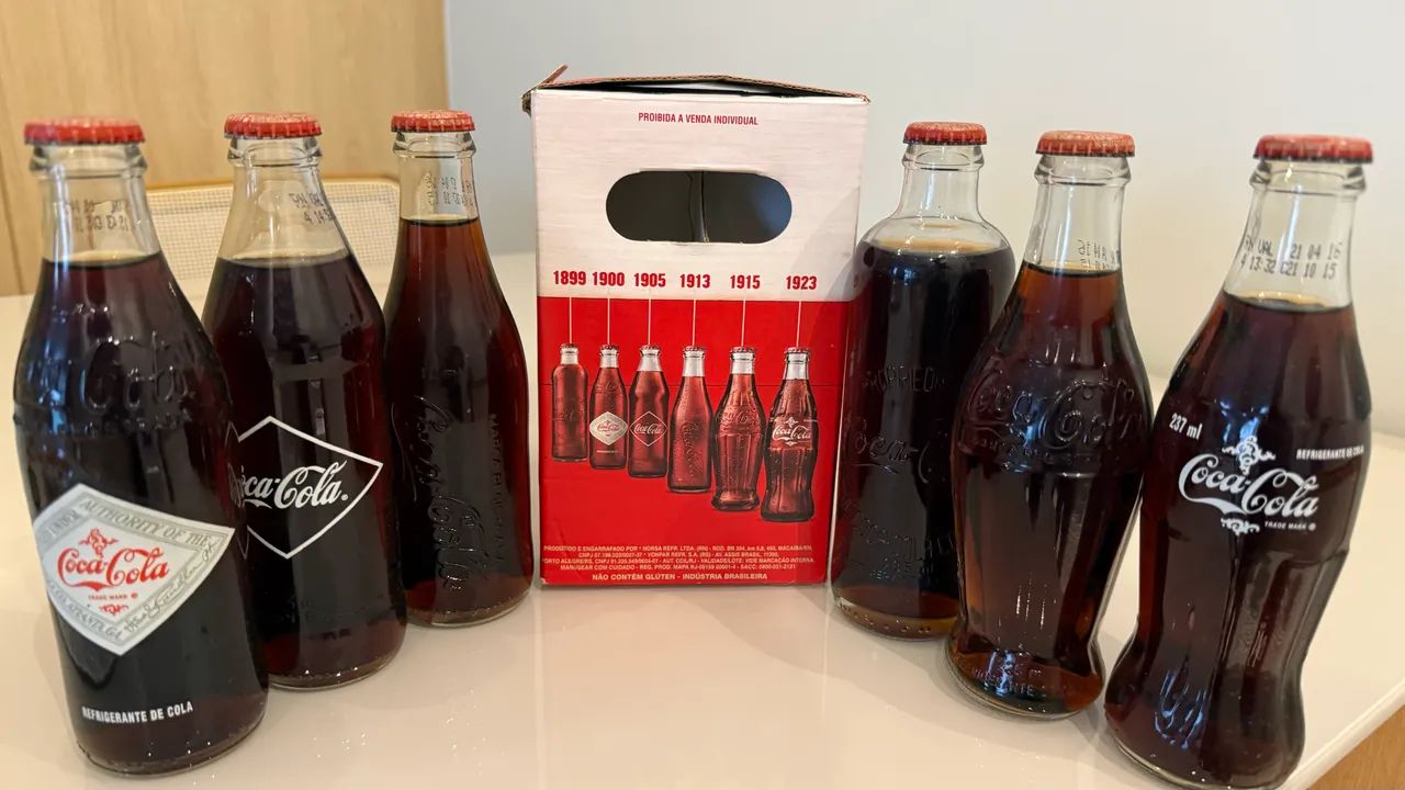 Kit comemorativo Coca-Cola - para colecionadores - Foto 2
