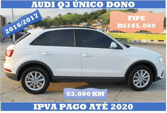 Audi Q3 1.4 Turbo 55.000km Único Dono 2016/2017 Ipva pago 95.000 a vista - Foto 5