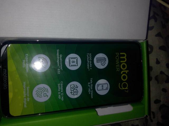 Moto G7 Power 64 GB imperdível