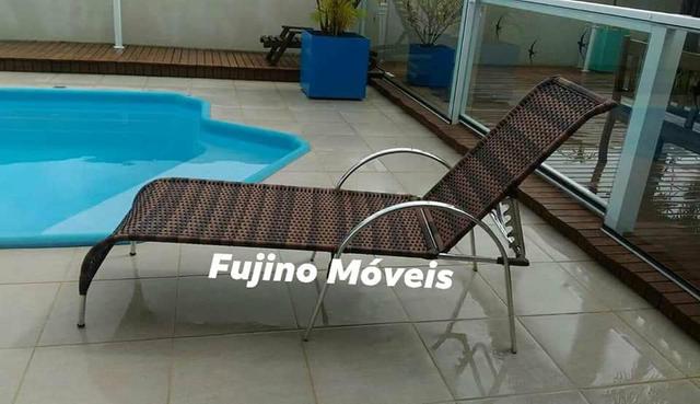 Espreguiçadeiras em fibra sintética com filtro uv. na promoção - Foto 2