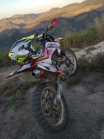 CRF 230f ( preparada p/ 250 ) + Escape DORE ( Troco por moto de rua ) - Foto 3
