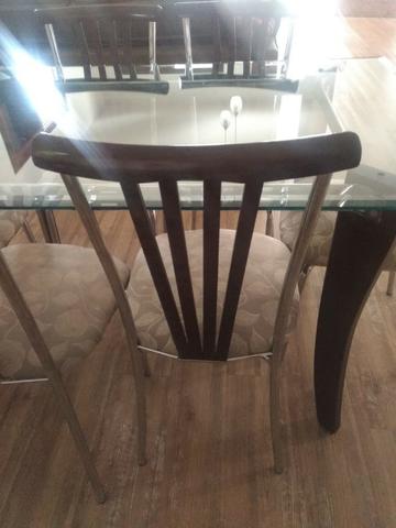 Conjunto de Mesa com 6 Cadeiras - Foto 3