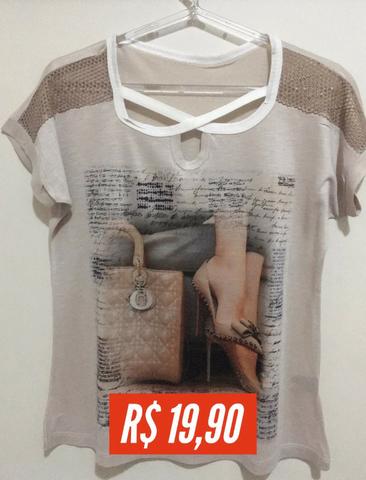 T-shirt Estampada - Foto 5