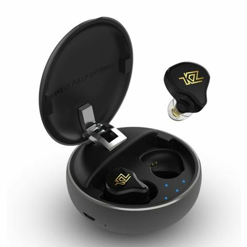 KZ T1 TWS Híbrido Fone de Ouvido Bluetooth 5.0 Profissional - Foto 3