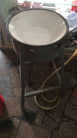 Fritadeira a gás com tacho - Foto 2