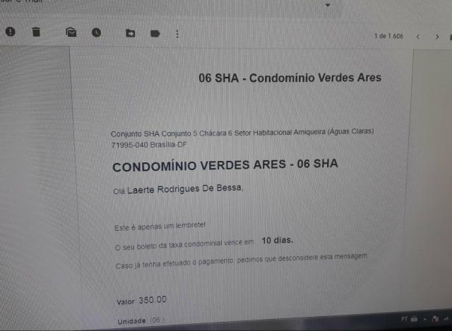 Vicente Pires Rua 2 Casa 3 qts 3 suítes 3 closets condomínio só 730mil Ac Imóvel - Foto 7