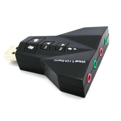 Adaptador Placa de Som USB 7