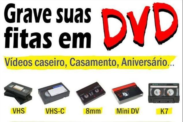 Conversão Fitas Para DVD