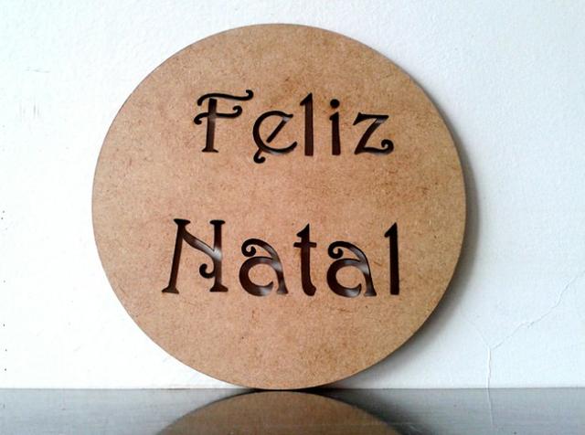 Artesanato em MDF - Símbolos de Natal - Foto 5