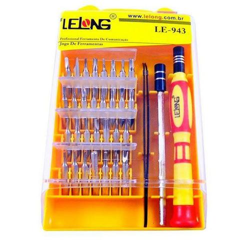 Kit Jogo Chave Precisão 32 em 1 LE-943 Lelong