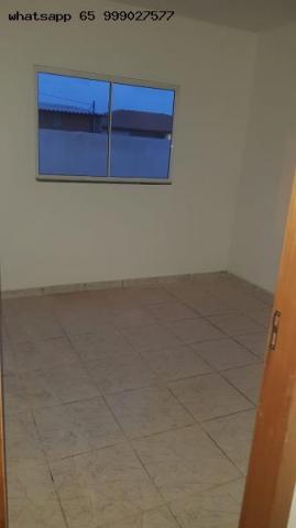 Casa para venda em várzea grande, paiaguas, 2 dormitórios, 1 banheiro, 2 vagas - Foto 2