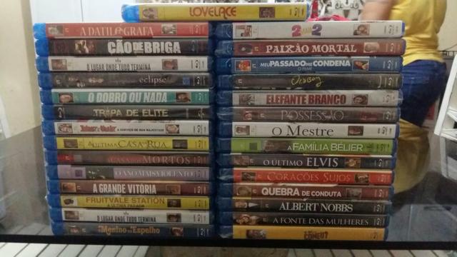Lote com 29 Blurays lacrados!