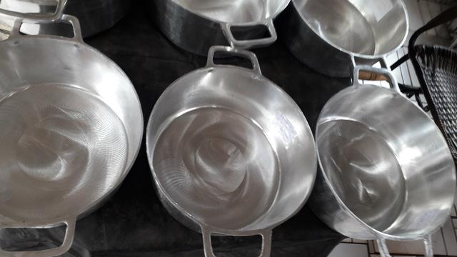 Panelas de alumínio batido de todos tamanho - Foto 6