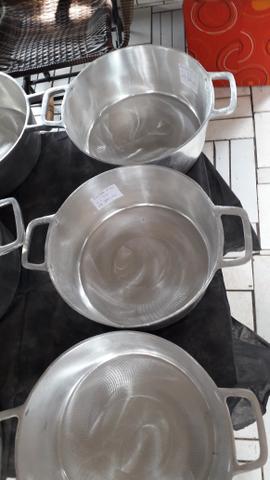 Panelas de alumínio batido de todos tamanho - Foto 5
