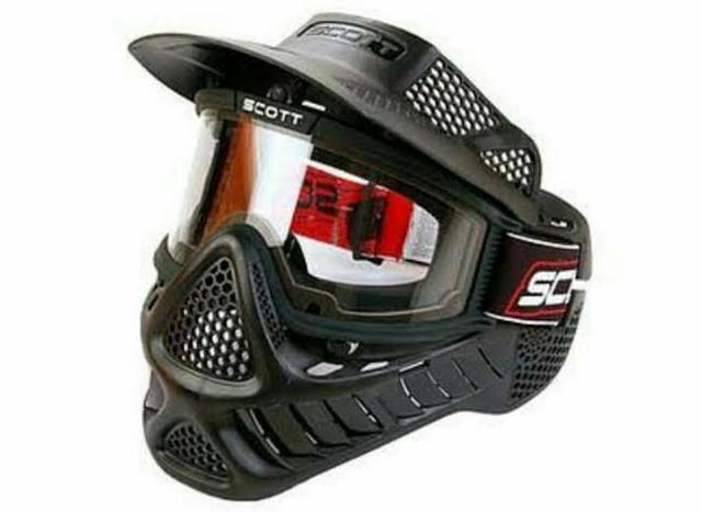 Máscara scott paintball zerada